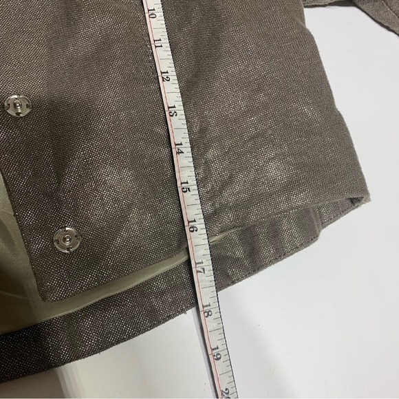 VERO Moda M cropped metallic thread minimalist blazer - Picture 7 of 7